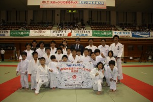 多賀城市柔道スポーツ少年団真武会の皆さん