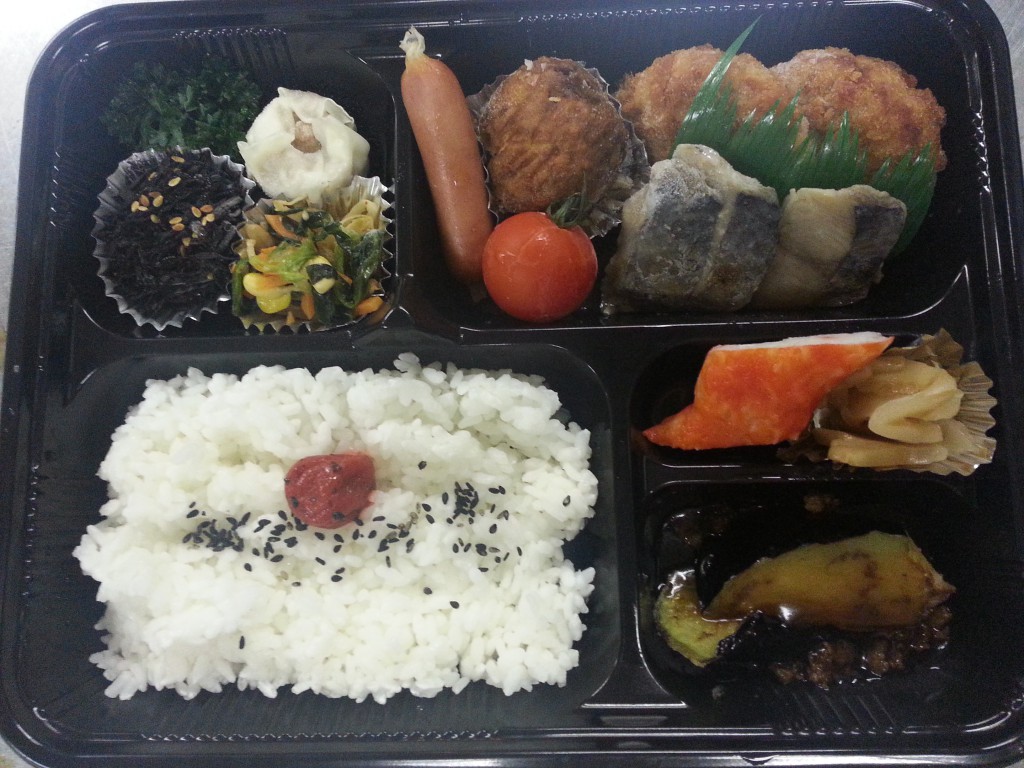 柔道大会幕の内弁当