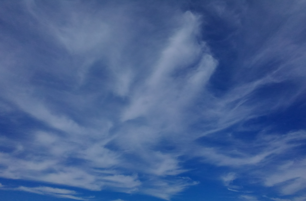 11月の空